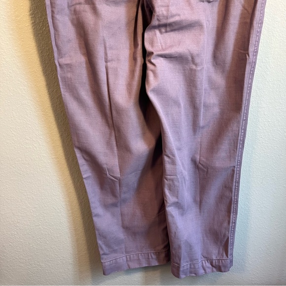 Madewell Women’s Button Up Long Sleeve Jumpsuit Smoky Grape Purple Large - Picture 13 of 14